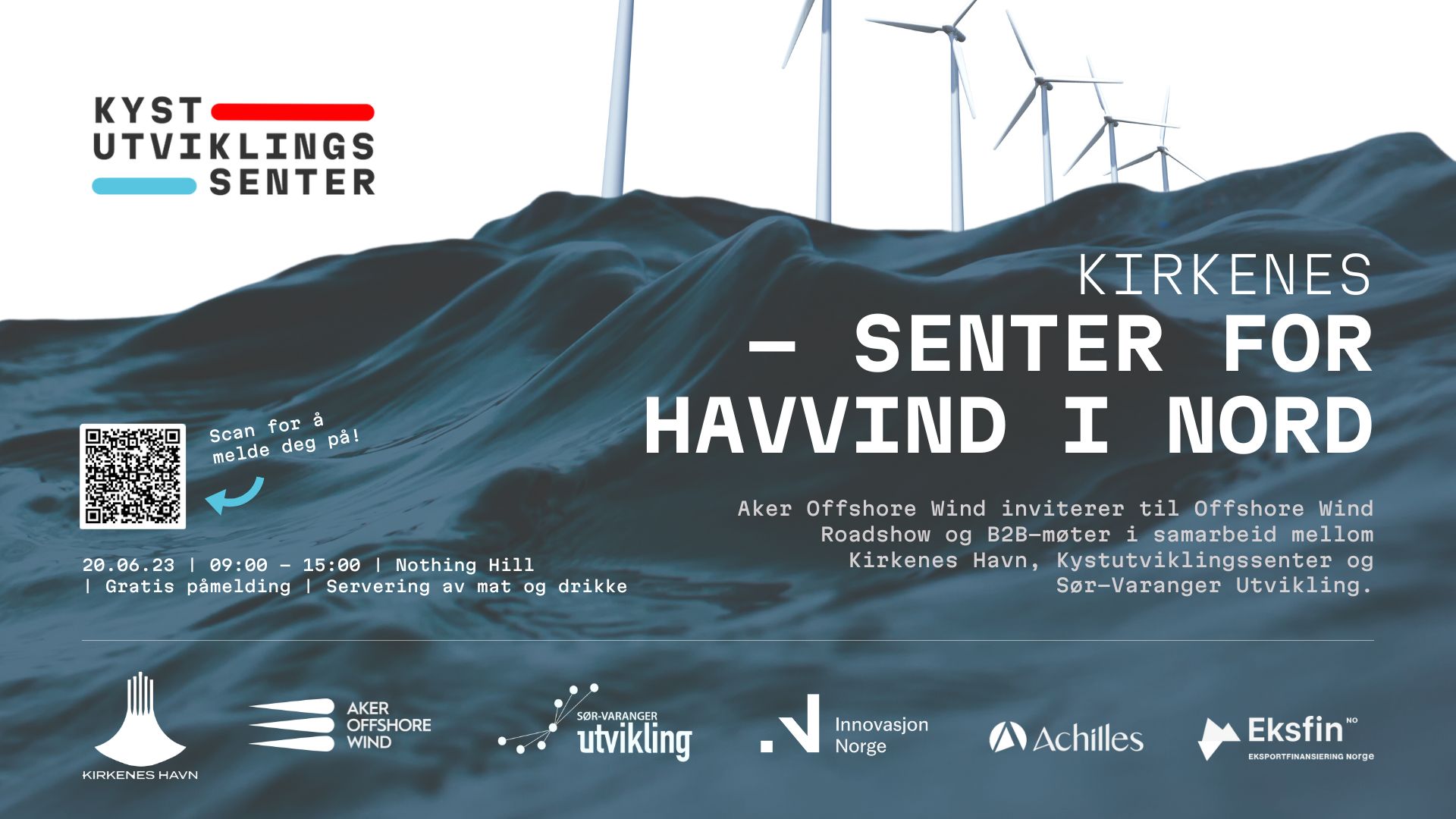 Invitasjon til Aker Offshore Wind Roadshow i Kirkenes